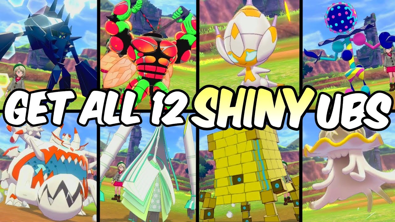 Get ALL Shiny Ultra Beasts NOW in Pokemon Sword and Shield 